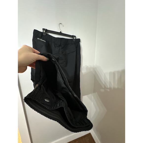 Columbia Snow Pants Mens XL Black Omni Tech Waterproof Fully Seam Sealed - Picture 9 of 14